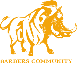 Логотип FCKNG Barbers Community